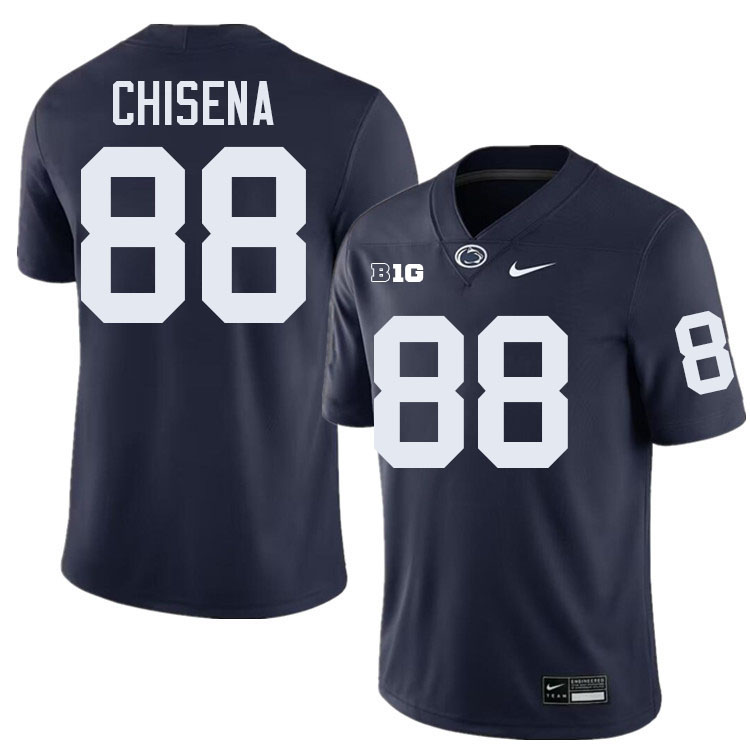 Dan Chisena Penn State Jersey,PSU Nittany Lions #88 Dan Chisena Football Uniforms-Navy